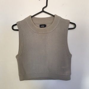Kate Spade cropped sweater vest